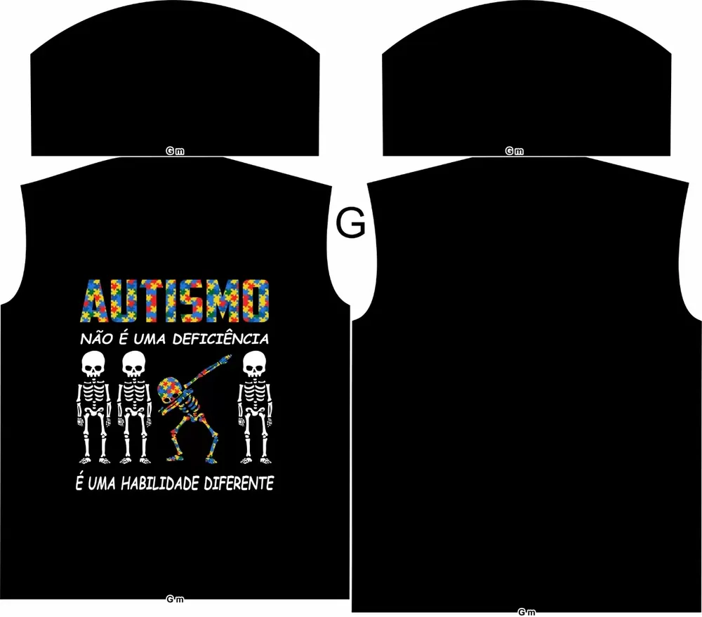 Camisa Autismo | Autismo | APAE Modelo 12