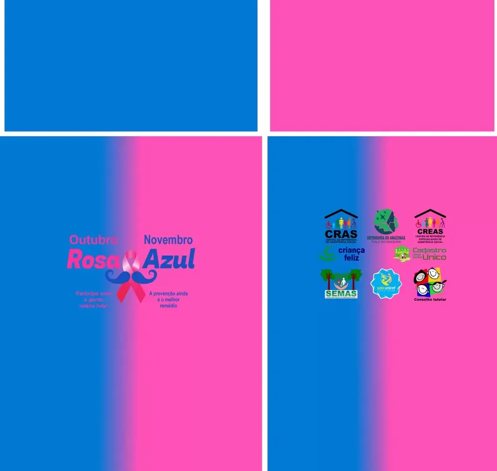Camisa Outubro Rosa Novembro Azul 2023 M2