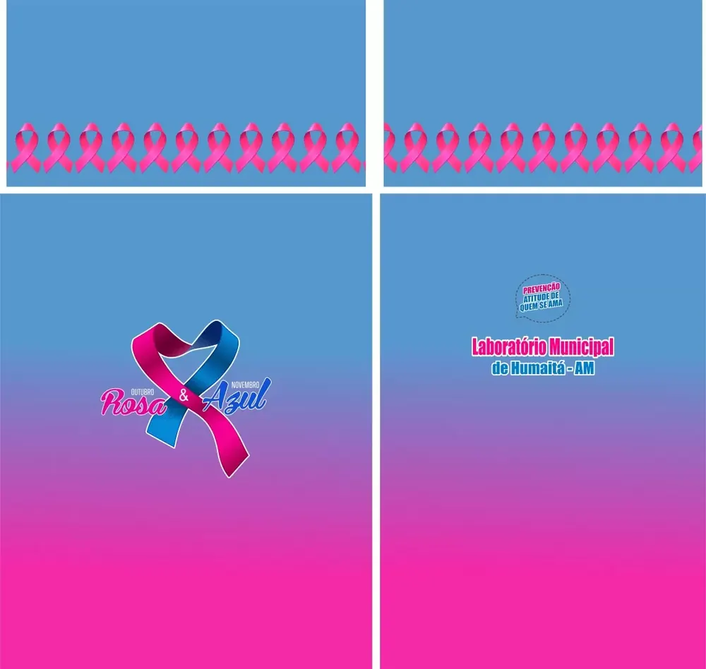 Camisa Outubro Rosa Novembro Azul 2023 M3