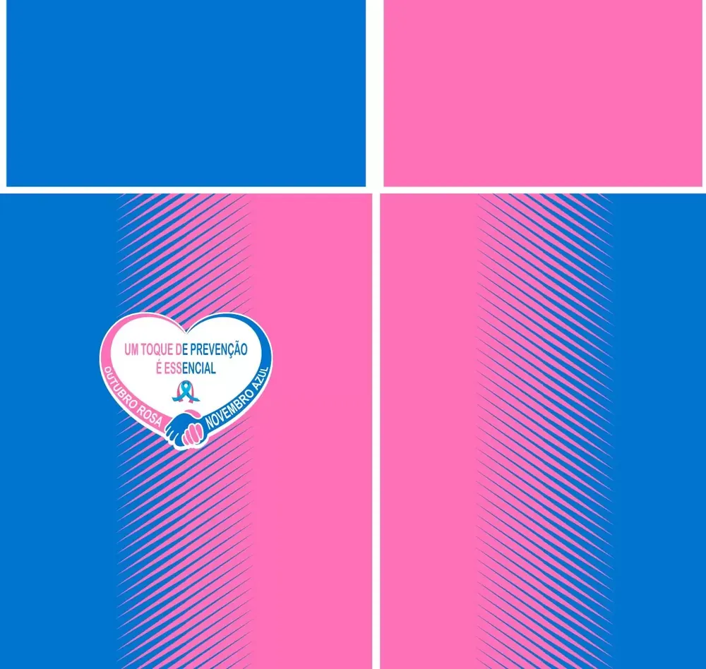 Camisa Outubro Rosa Novembro Azul 2023 M4