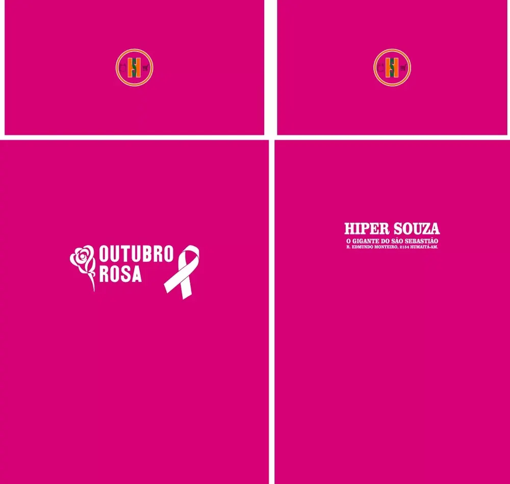 Camisa Outubro Rosa Novembro Azul 2023 M5