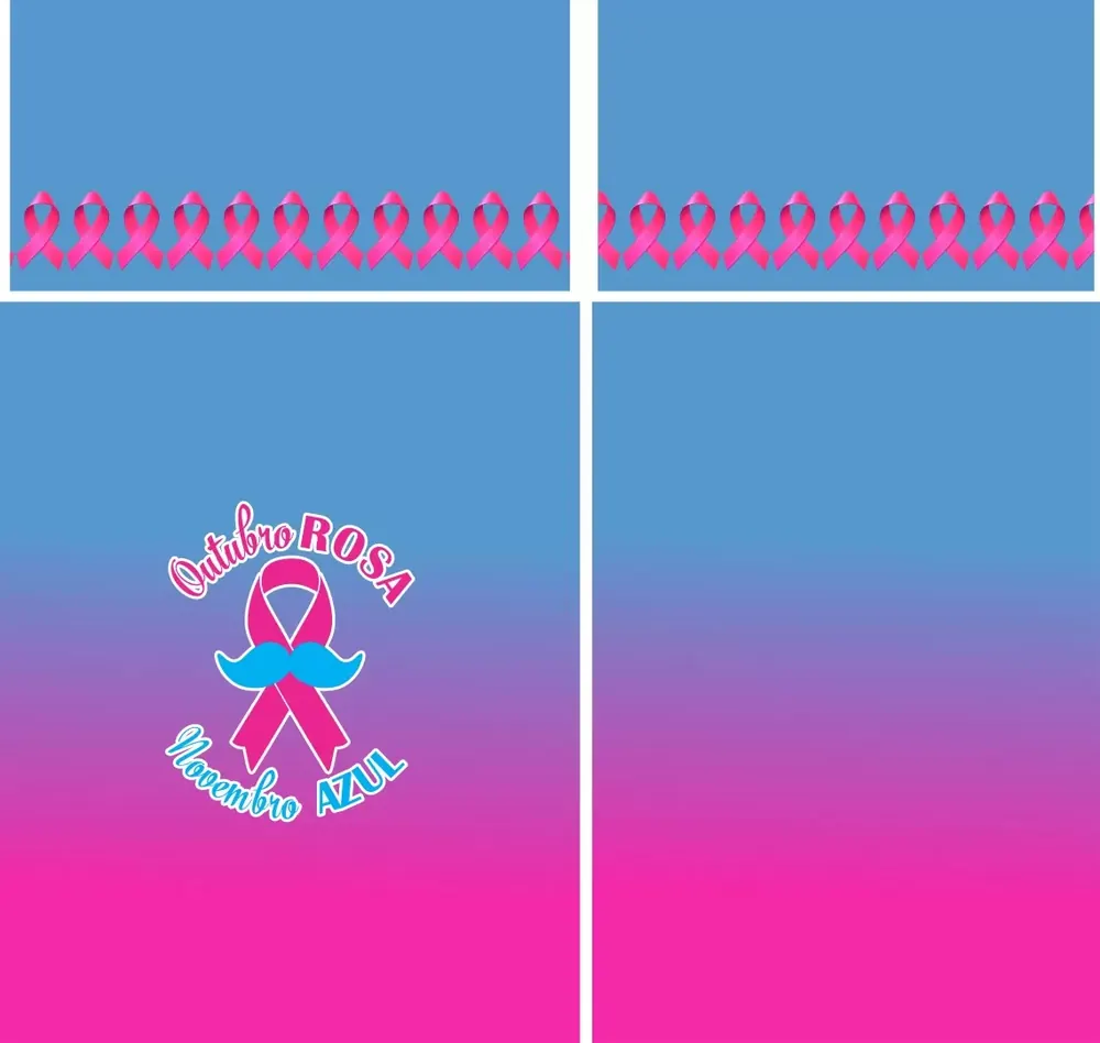 Camisa Outubro Rosa Novembro Azul 2023 M6