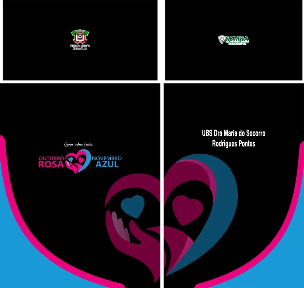 Camisa Outubro Rosa Novembro Azul 2023 M7