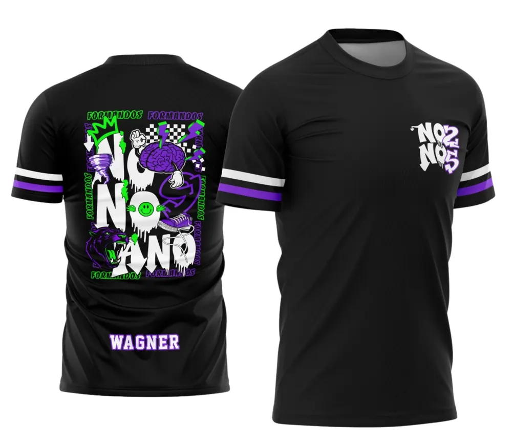 Camisa Formandos Nono Ano Pantera Negra e Furacão