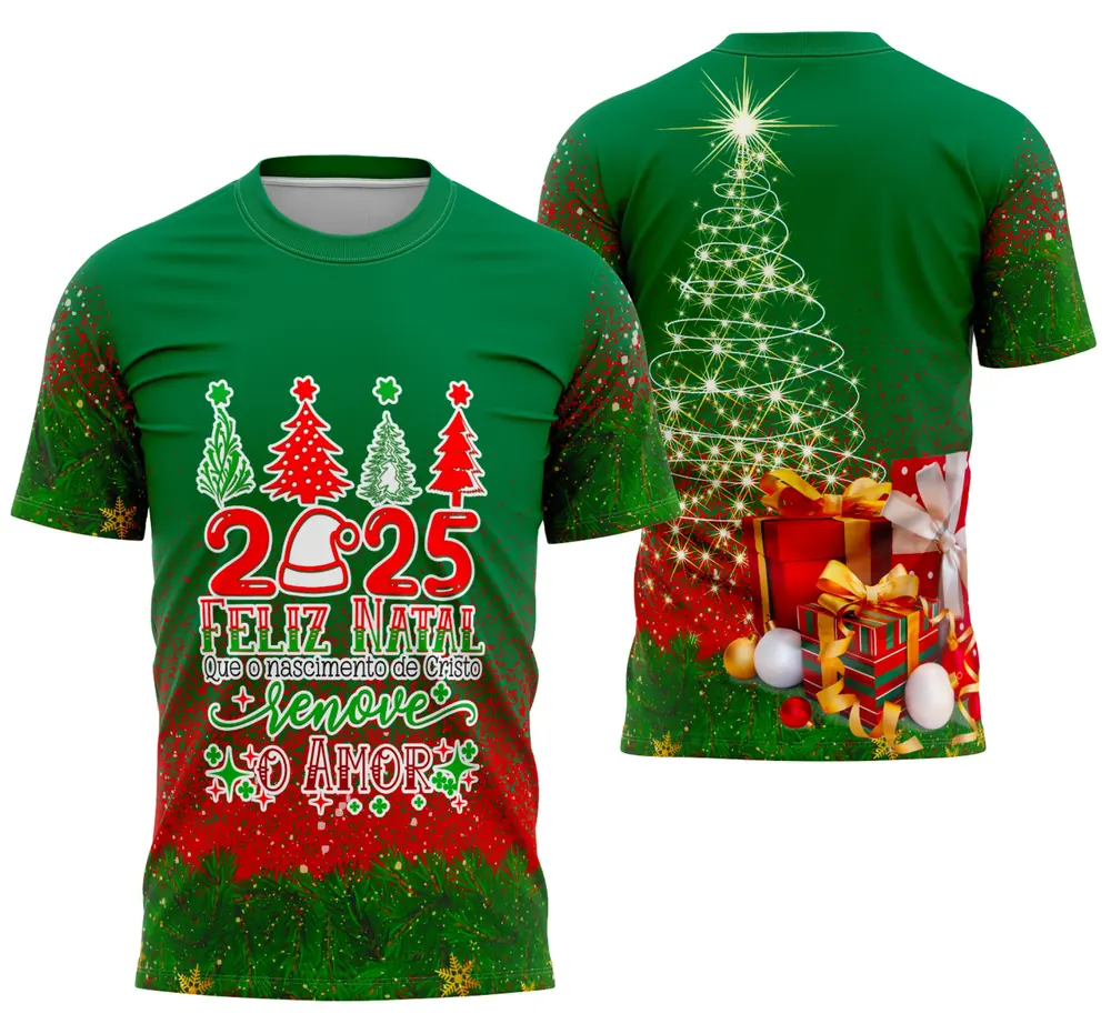 Camisa Modelo de Natal 2025 01 Modelo 02