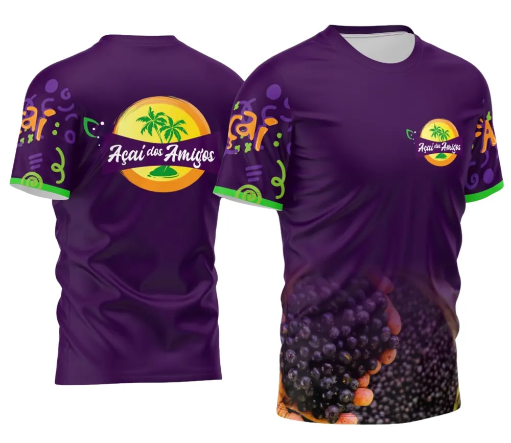 Arte Camisa Açaí - Profissão Modelo 08