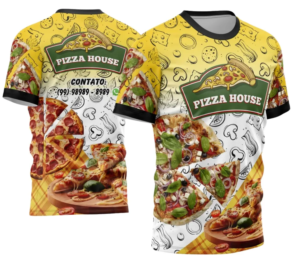Camisa Pizzaria Modelo 03
