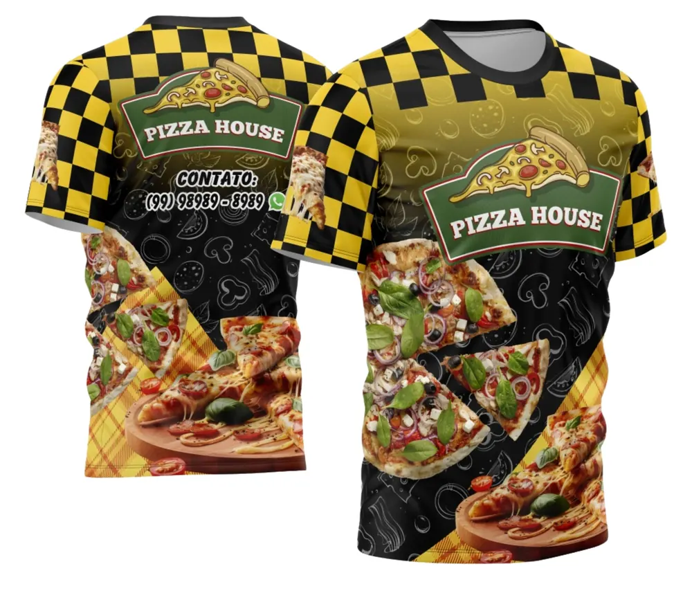 Camisa Pizzaria Modelo 04