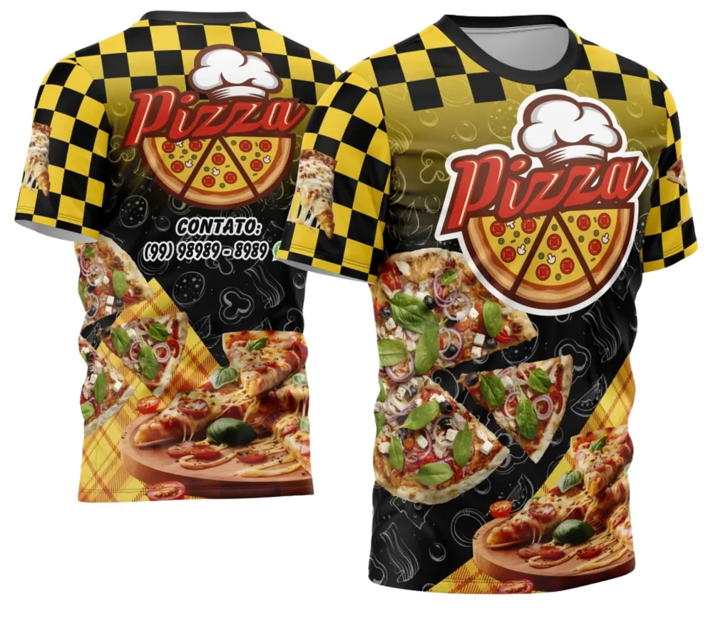 Camisa Pizzaria Modelo 05