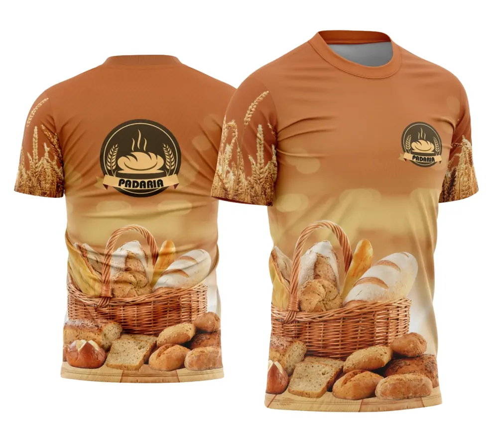 Arte Camisa Padeiro Padaria - Profissão