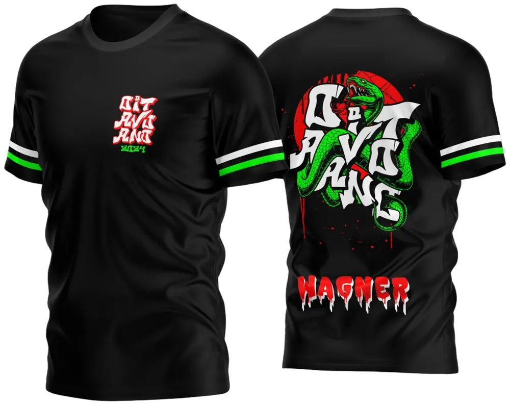 Arte Vetor Camisa Oitavo Ano 2024 Cobra