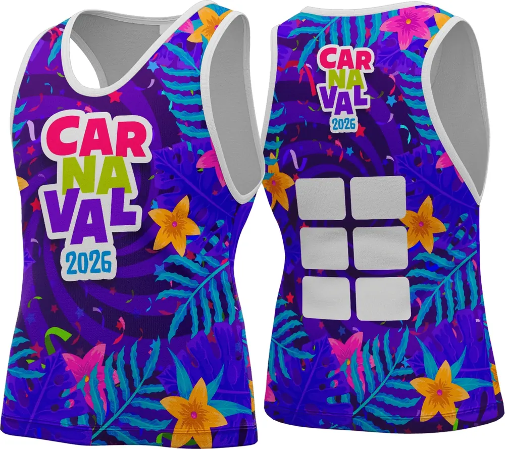 Camisa Abadá Carnaval 2026 Modelo 55
