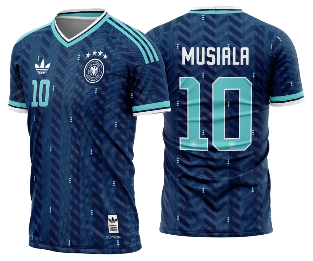 Arte Camisa Alemanha Reserva 2026-28