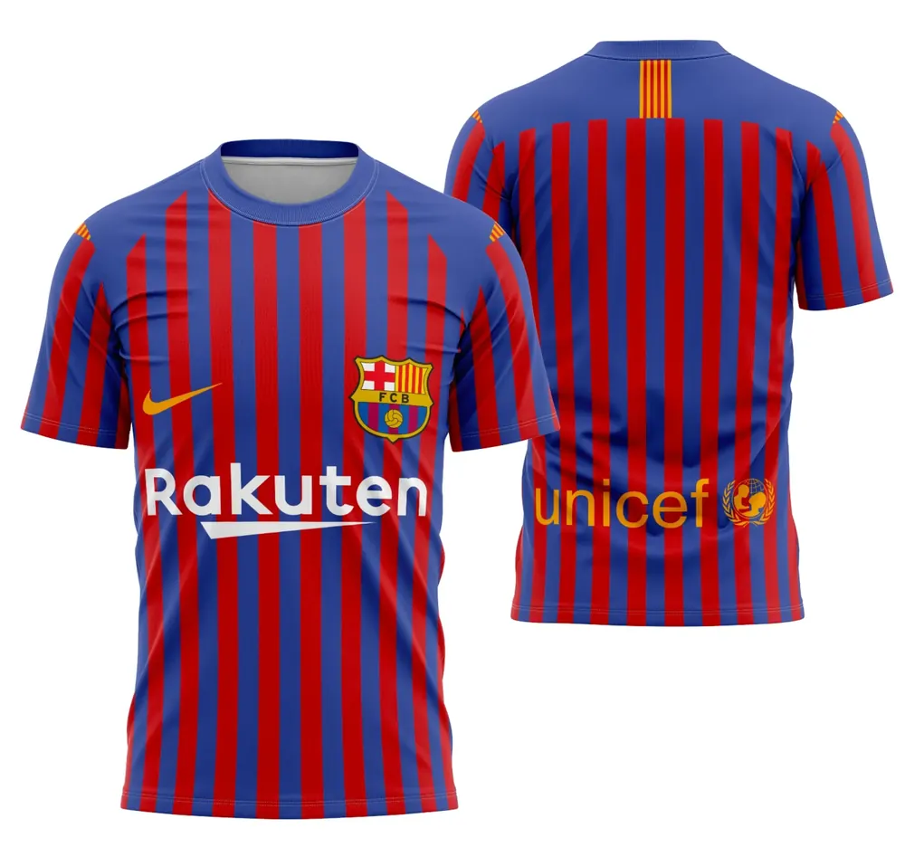 Arte Camisa Barcelona Home Jersey 2018-2019