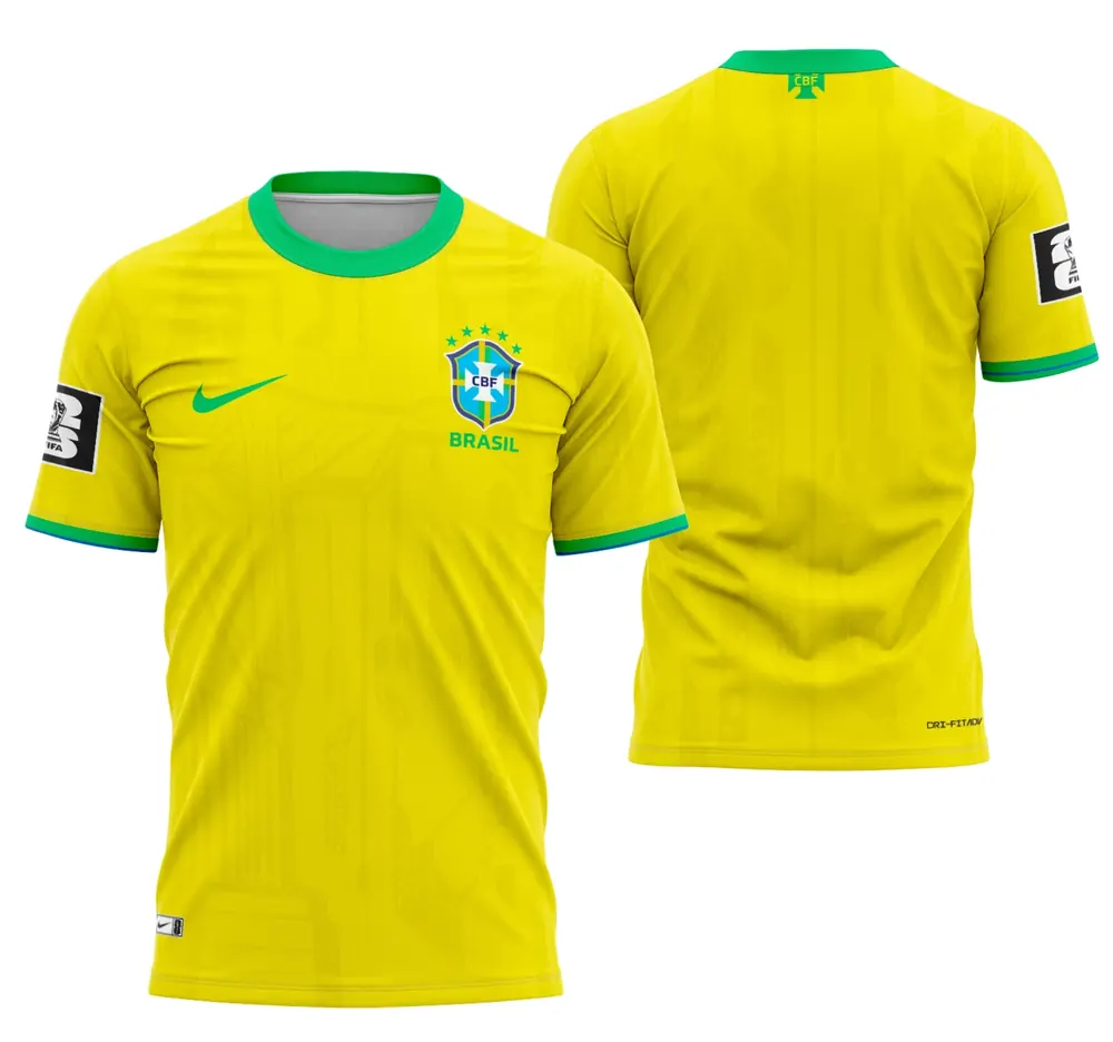 Camisa Brasil Concept 2026 - Modelo 1
