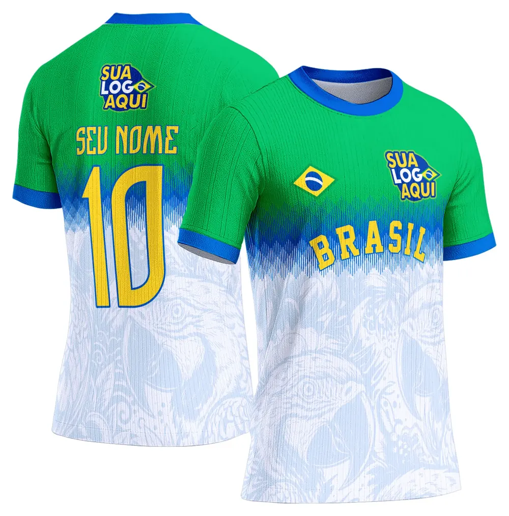 Camisa Brasil Copa do Mundo 2026 Modelo 12