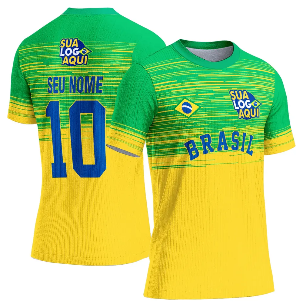 Camisa Brasil Copa do Mundo 2026 Modelo 11