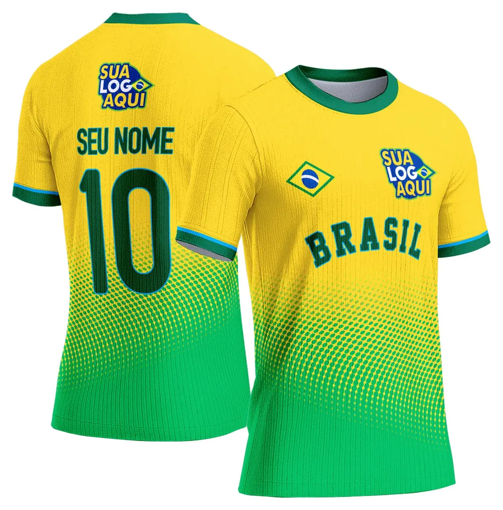 Camisa Brasil Copa do Mundo 2026 Modelo 23