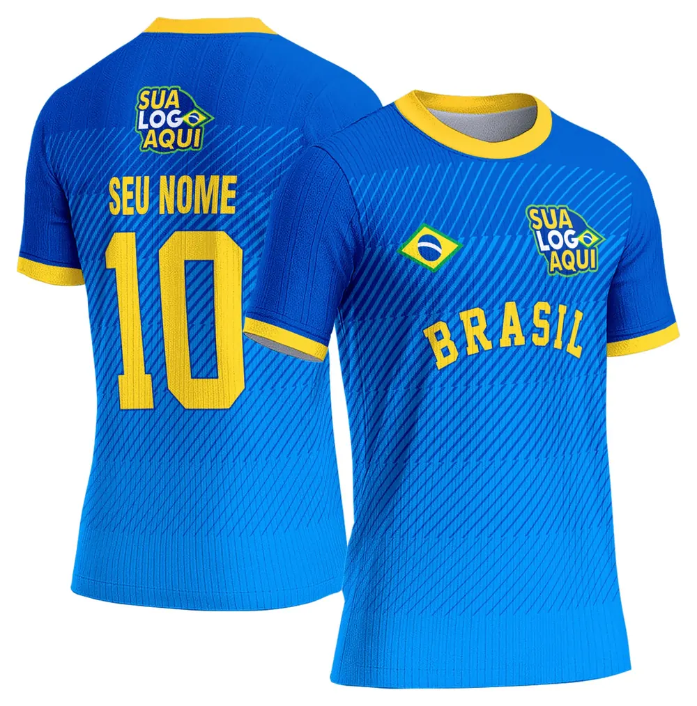 Camisa Brasil Copa do Mundo 2026 Modelo 07