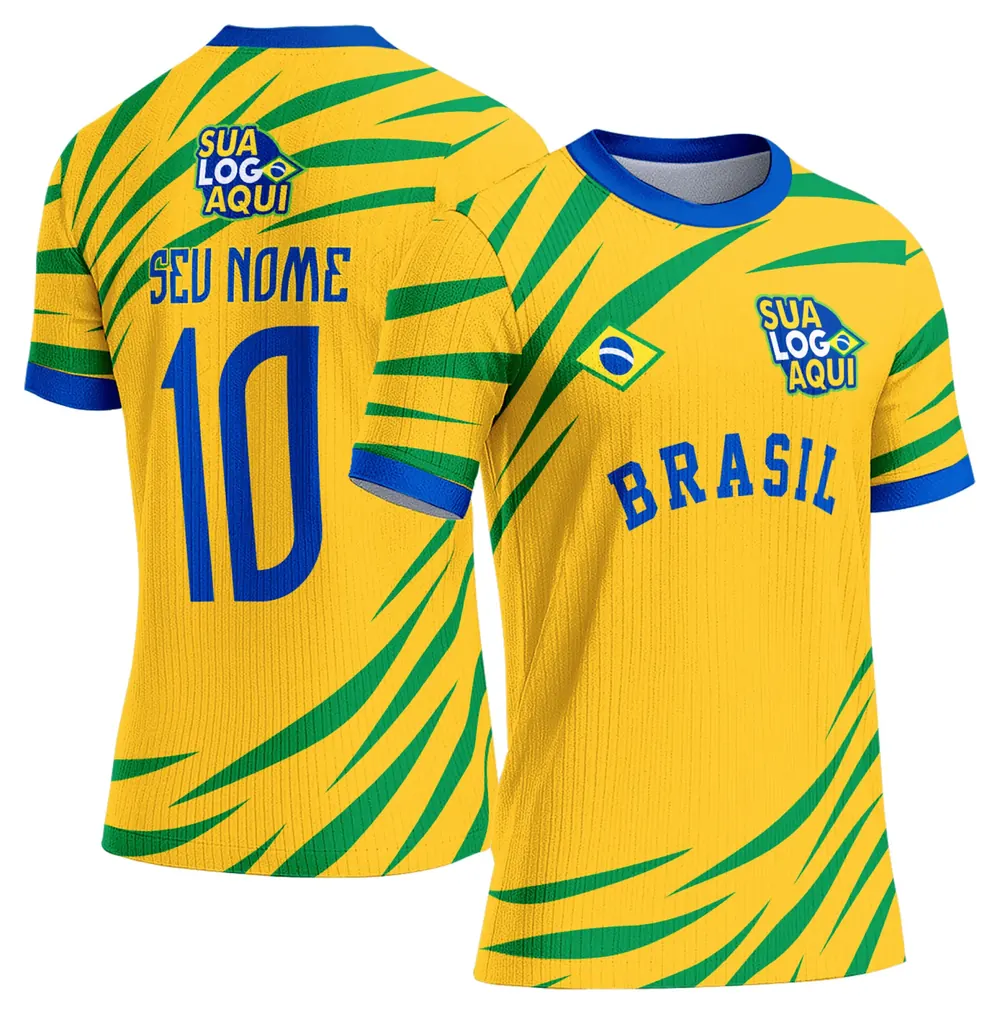 Camisa Brasil Copa do Mundo 2026 Modelo 21