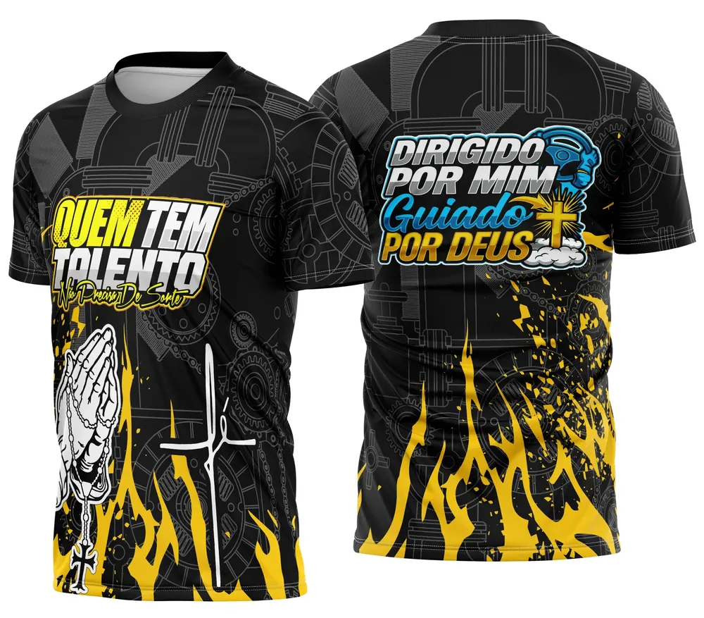Arte Camisa Caminhoneiro Personalizada Frase Modelo 02