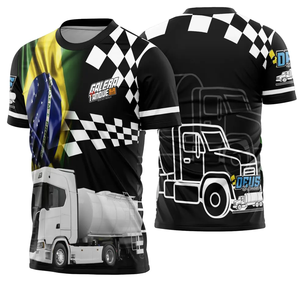Camisa Caminhoneiros Caminhão Carreta Modelo 22