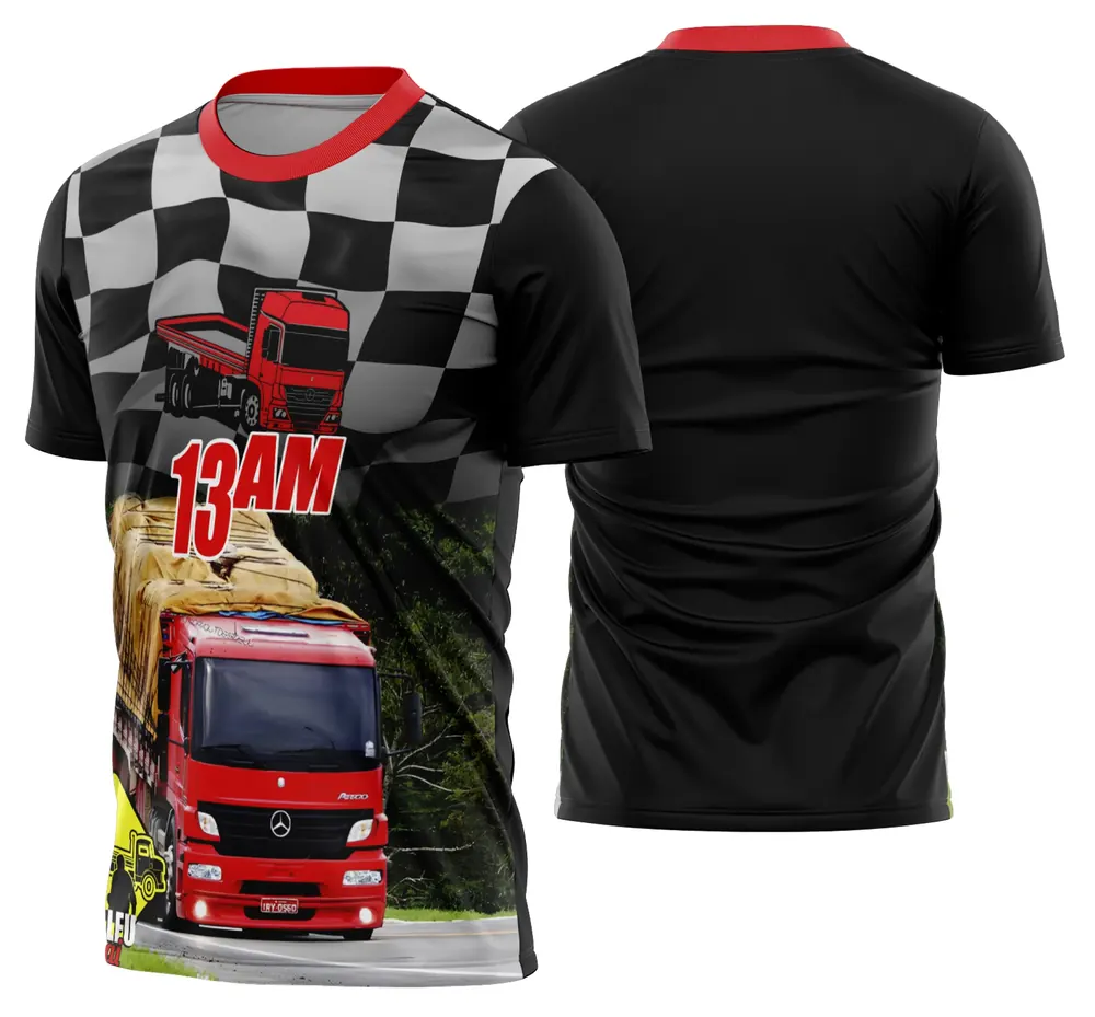 Camisa Caminhoneiros Caminhão Carreta Modelo 41