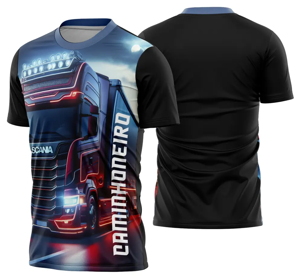 Camisa Caminhoneiros Caminhão Carreta Modelo 49