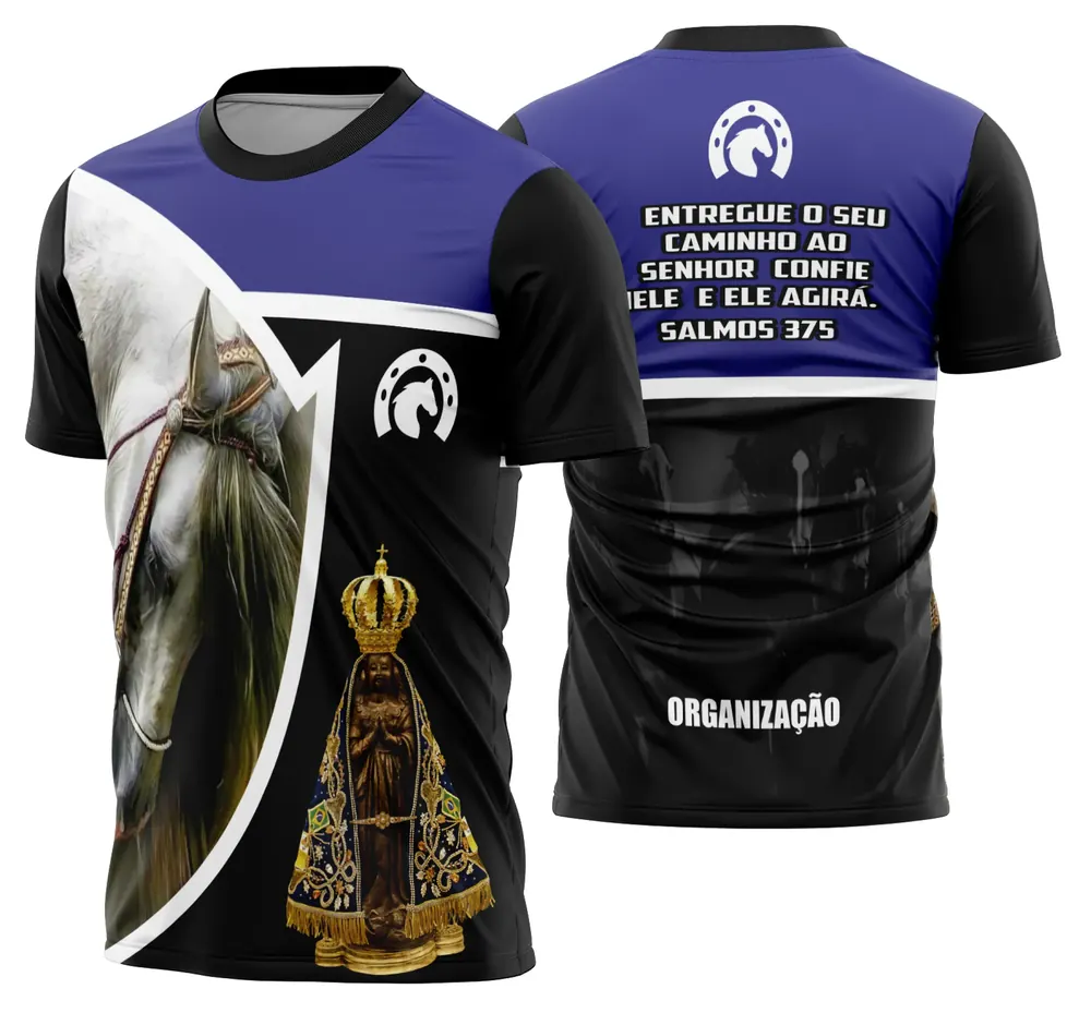 Camisa Cavalgada Vaquejada Cavalo Modelo 17