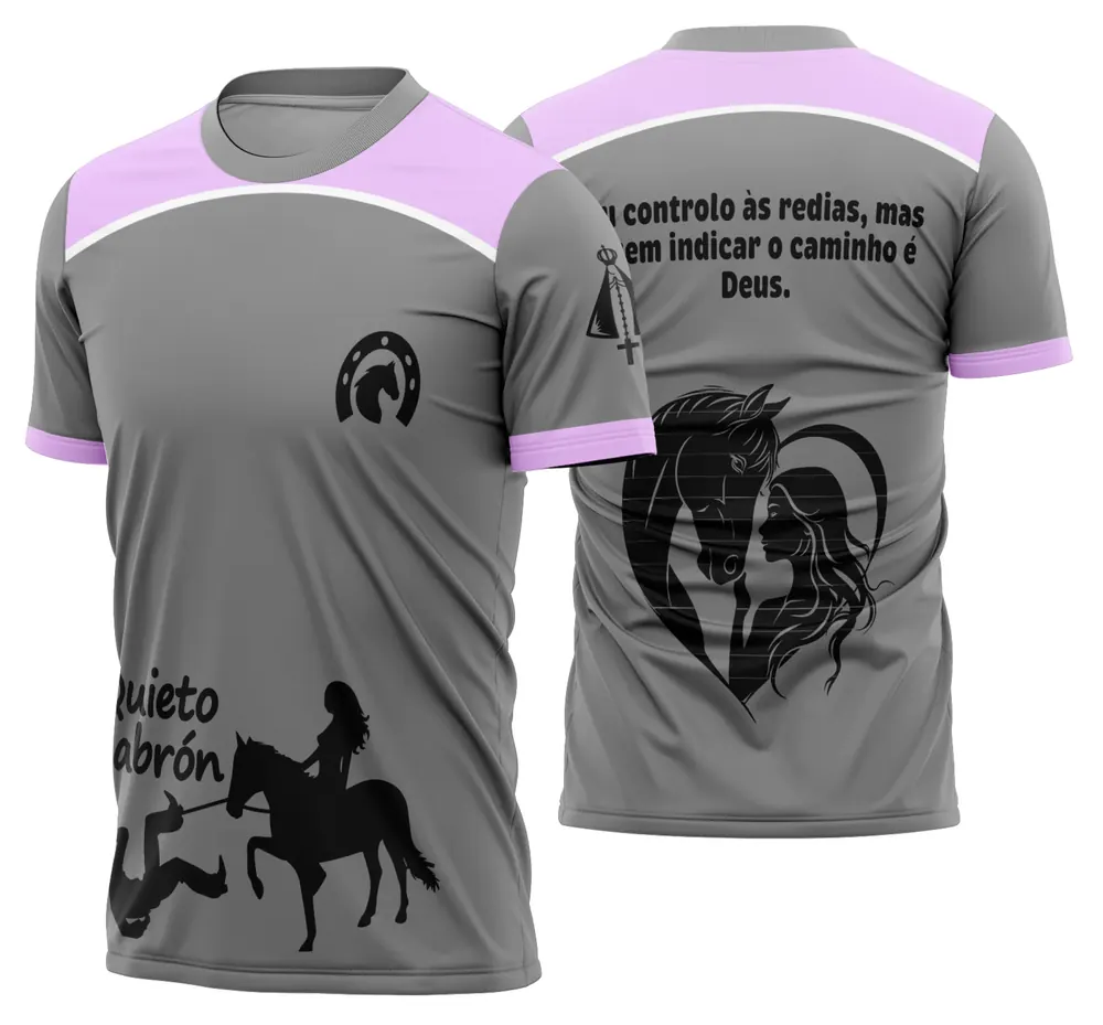 Camisa Cavalgada Vaquejada Cavalo Modelo 20