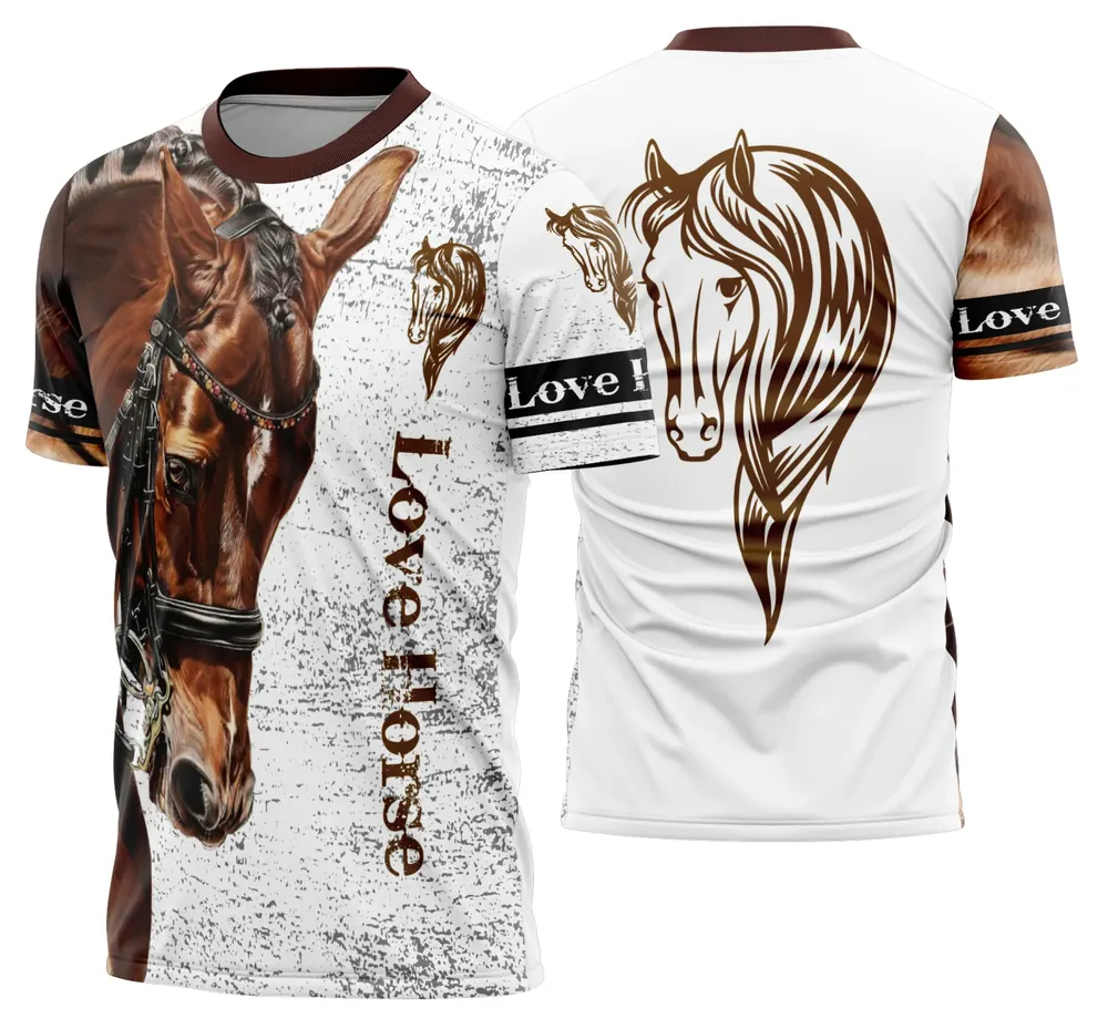 Camisa Cavalgada Vaquejada Cavalo Modelo 26