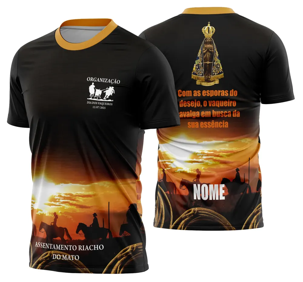 Camisa Cavalgada Vaquejada Cavalo Modelo 29