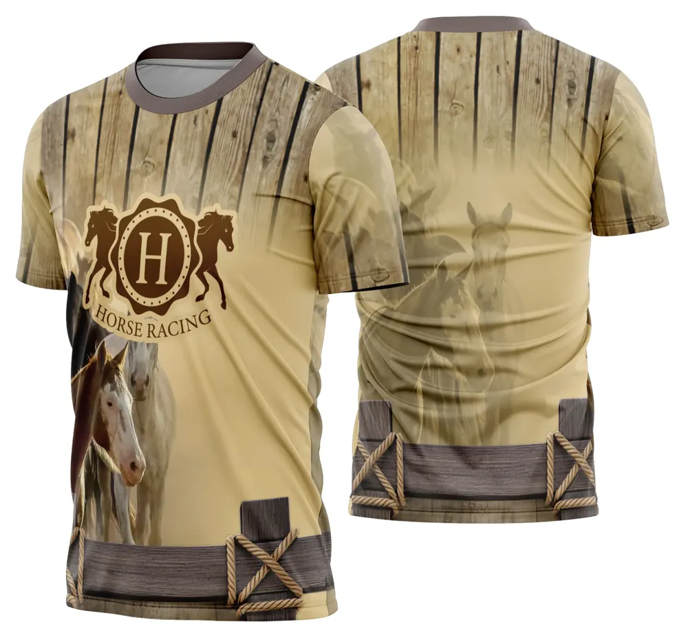 Camisa Cavalgada Vaquejada Cavalo Modelo 53
