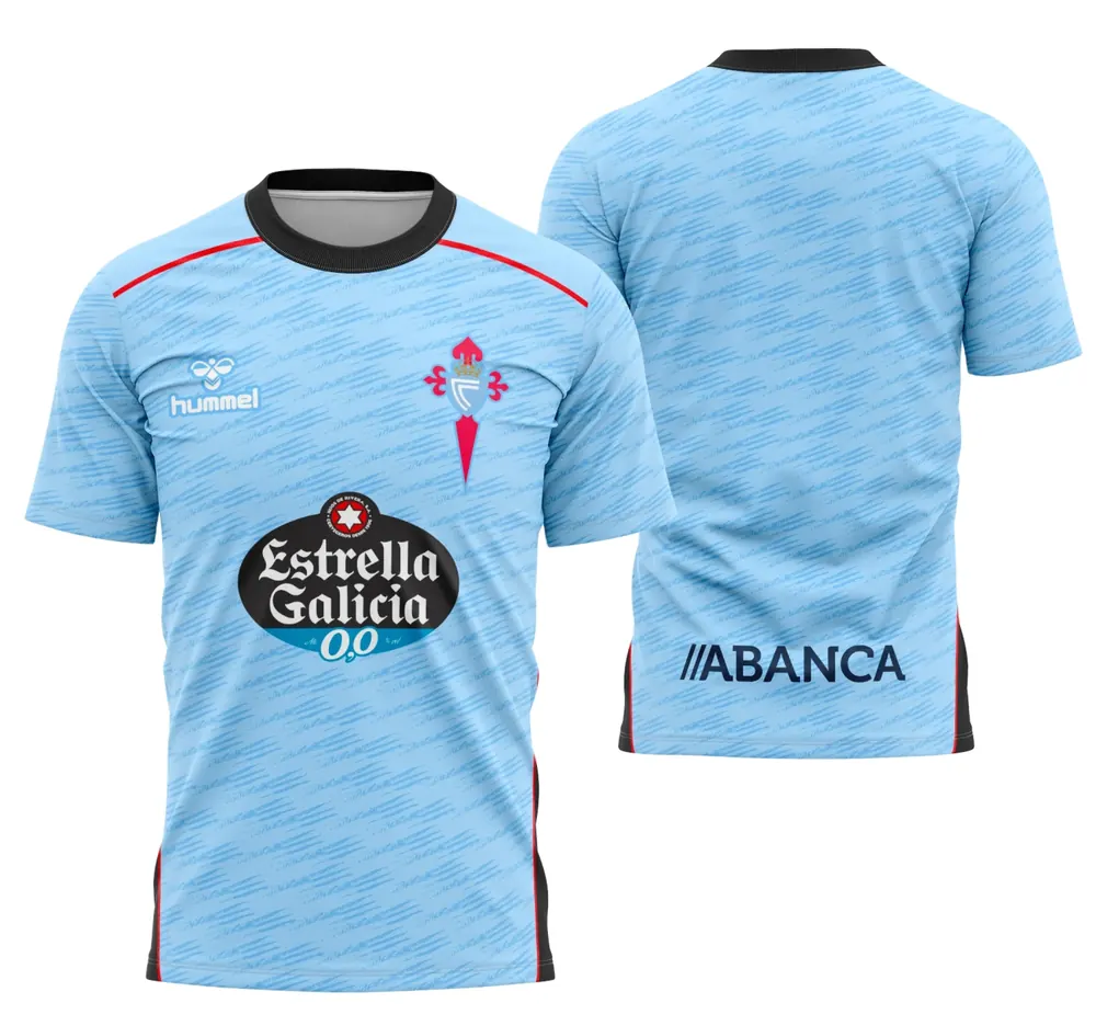 Camisa Celta de Vigo Uniforme Principal 2025-26