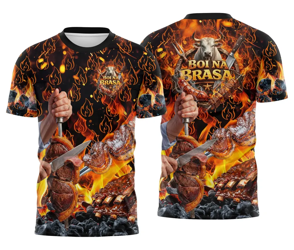 Camisa Churrascaria Carne