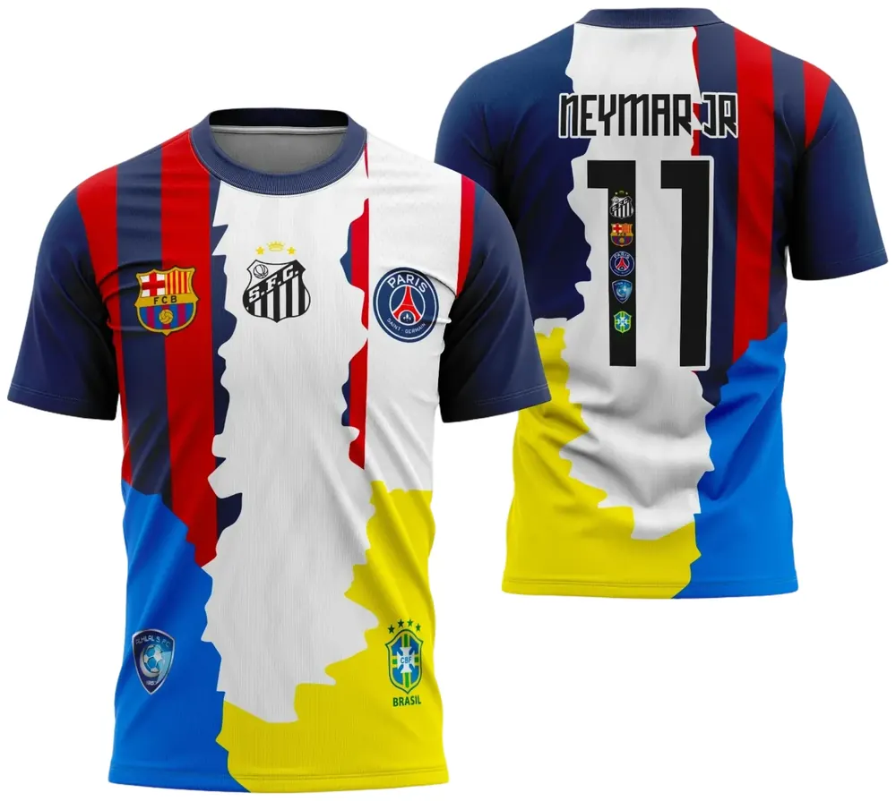 Camisa Comemorativa Neymar Jr Estampa 2025