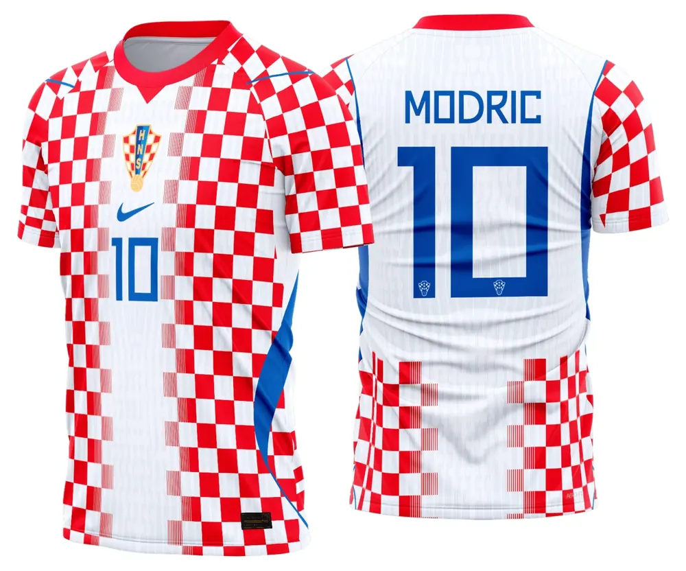 Arte Camisa Croacia Titular 2026-28