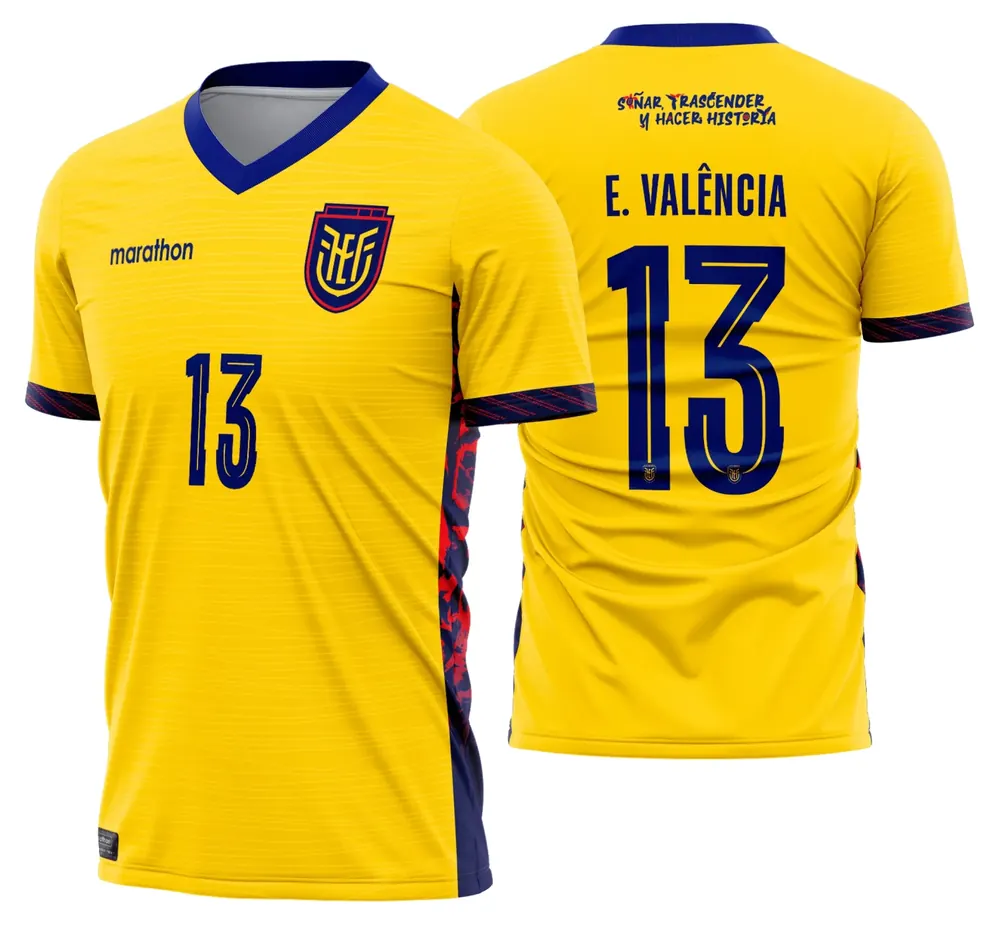 Arte Camisa Equador Titular 2026-28