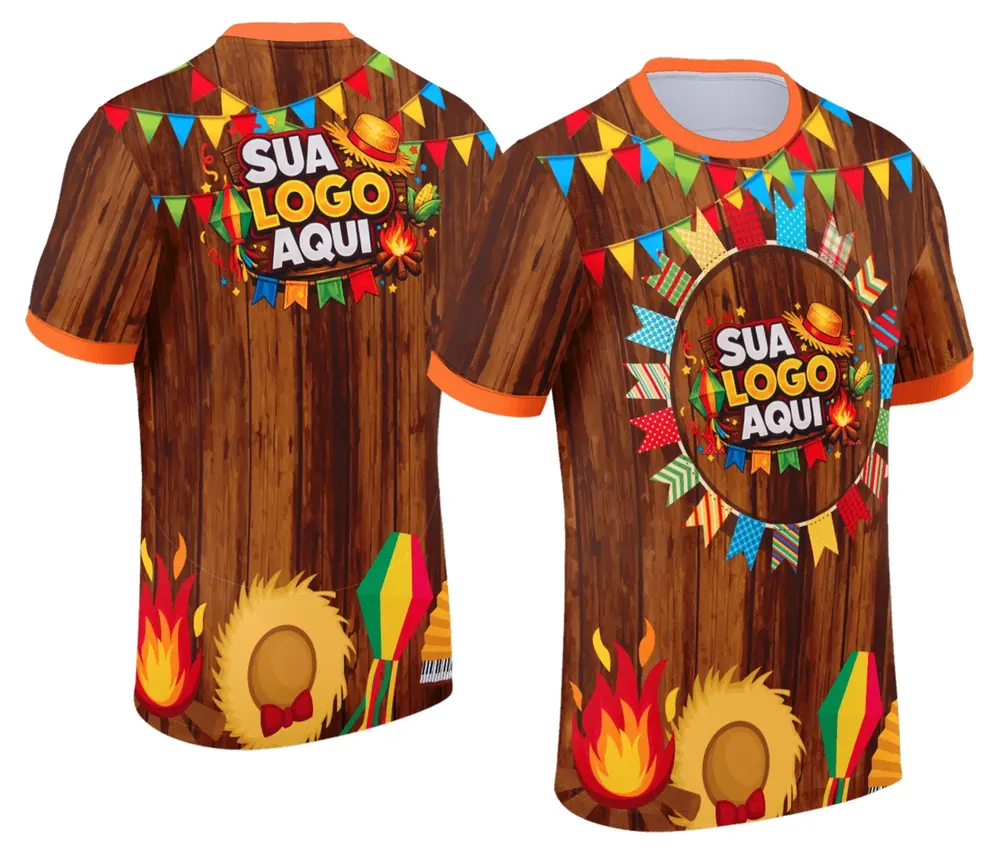 Arte Camisa Festa Junina - Arraiá - Modelo 007