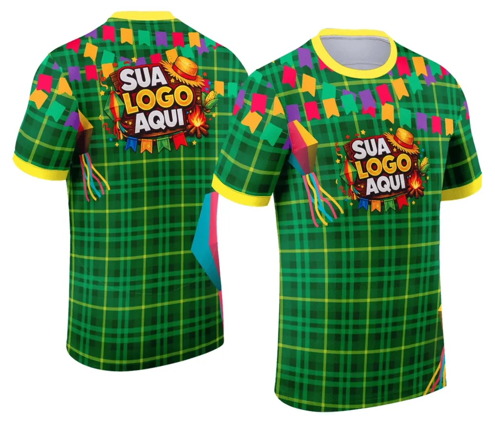 Arte Camisa Festa Junina - Arraiá - Modelo 012