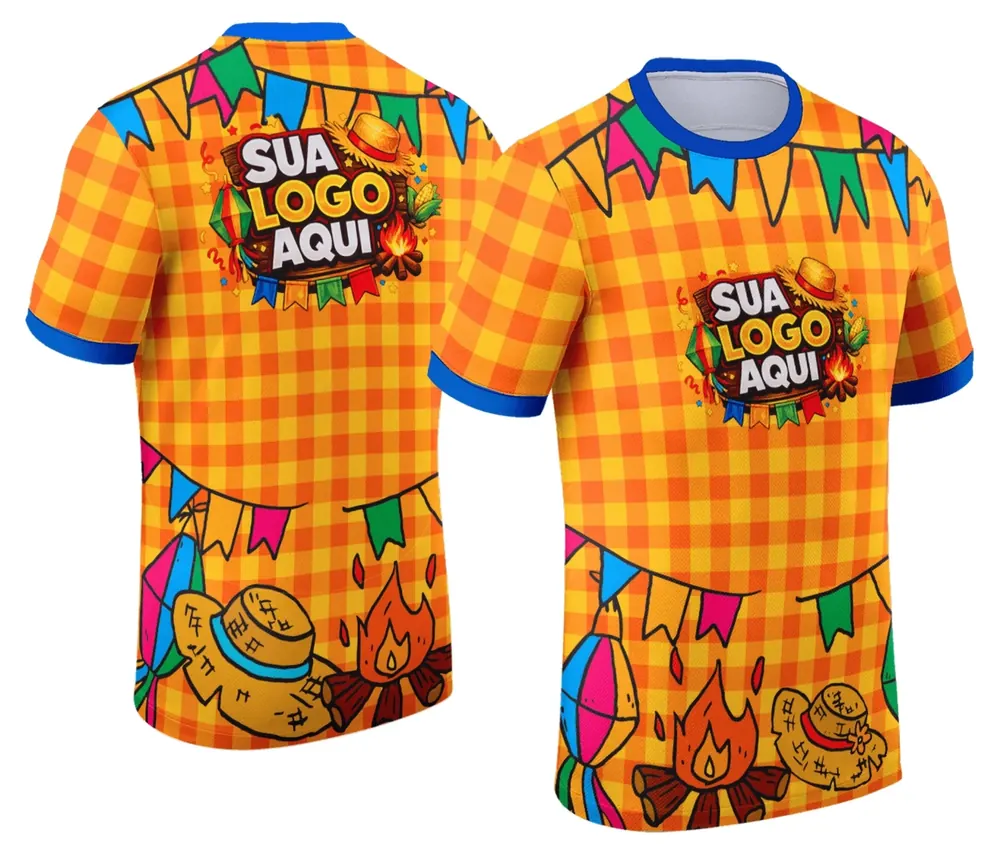 Arte Camisa Festa Junina - Arraiá - Modelo 016