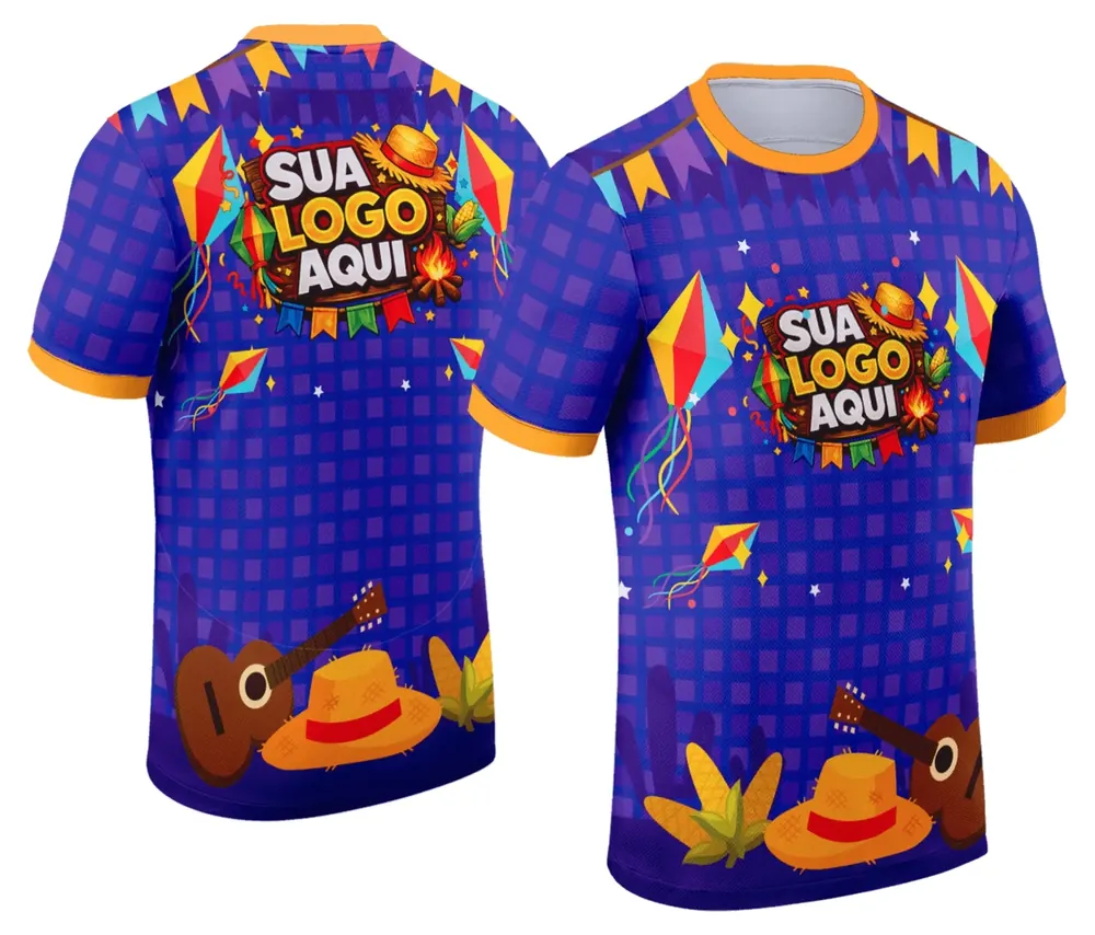 Arte Camisa Festa Junina - Arraiá - Modelo 035