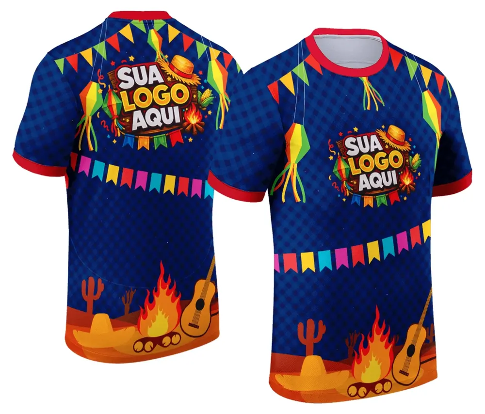 Arte Camisa Festa Junina - Arraiá - Modelo 037