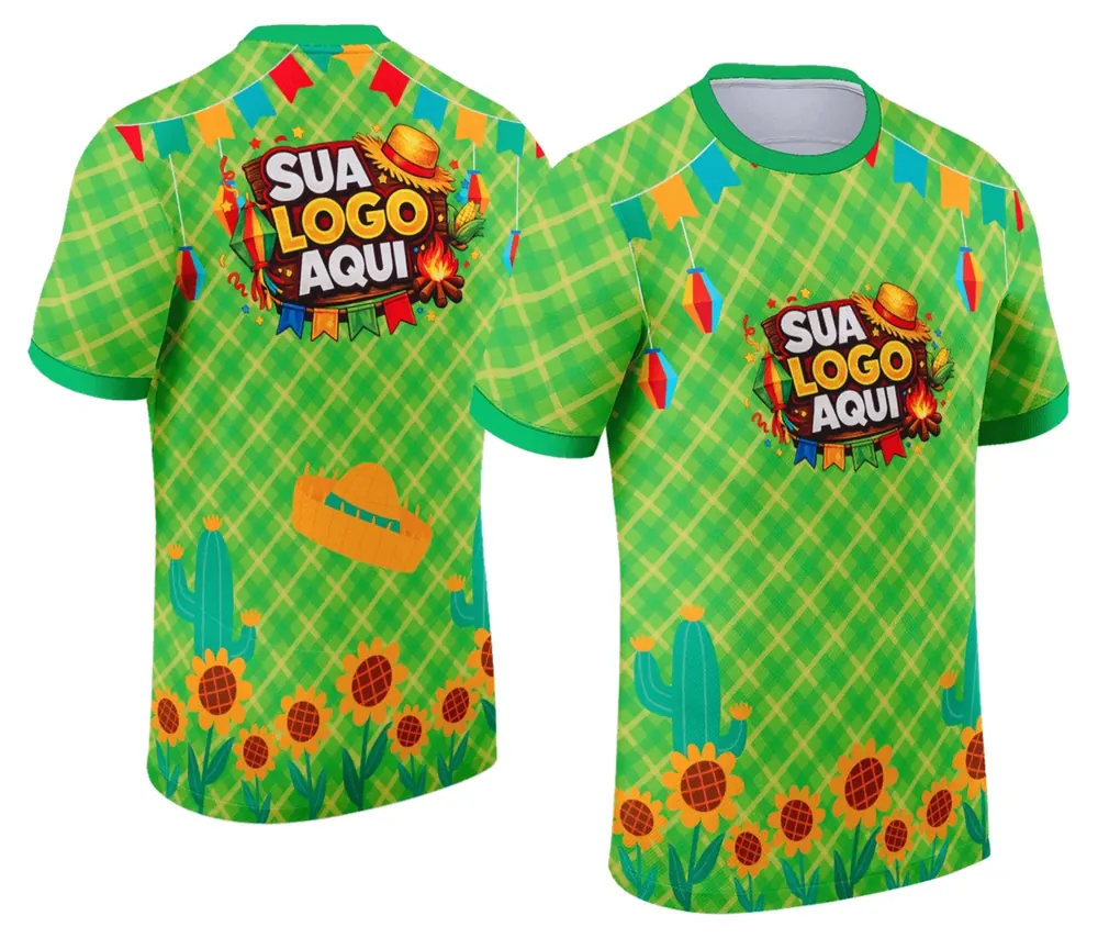 Arte Camisa Festa Junina - Arraiá - Modelo 039