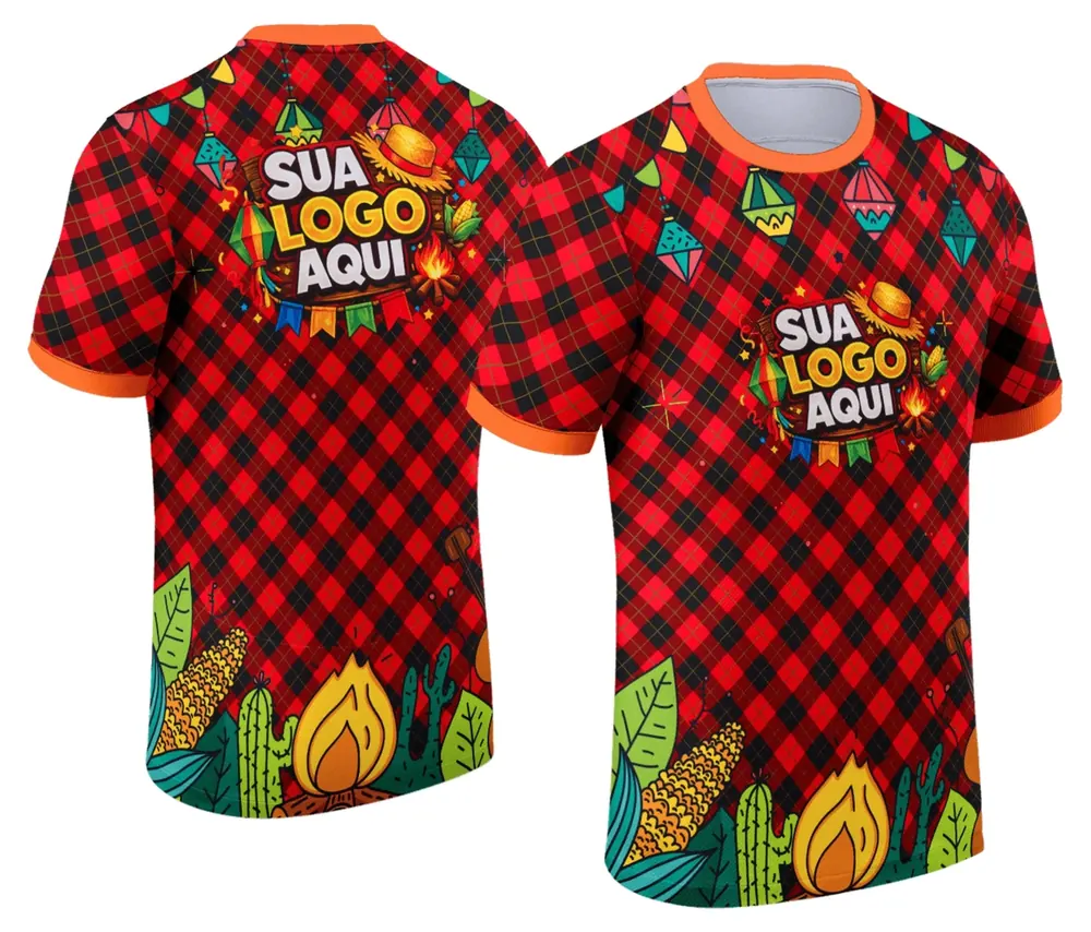Arte Camisa Festa Junina - Arraiá - Modelo 041