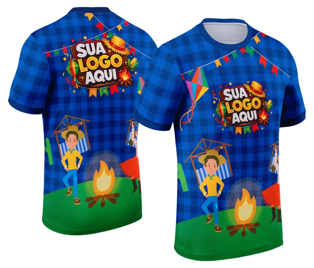 Arte Camisa Festa Junina - Arraiá - Modelo 044
