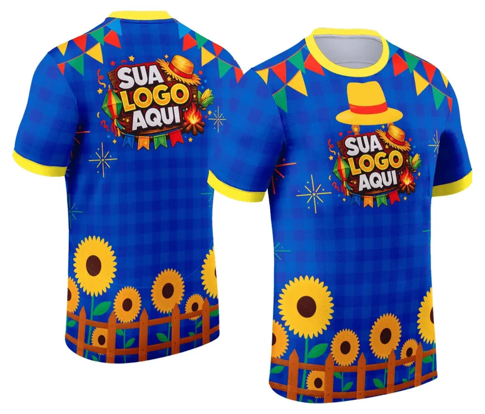 Arte Camisa Festa Junina - Arraiá - Modelo 054