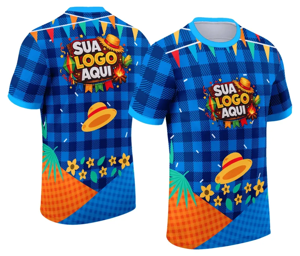 Arte Camisa Festa Junina - Arraiá - Modelo 077
