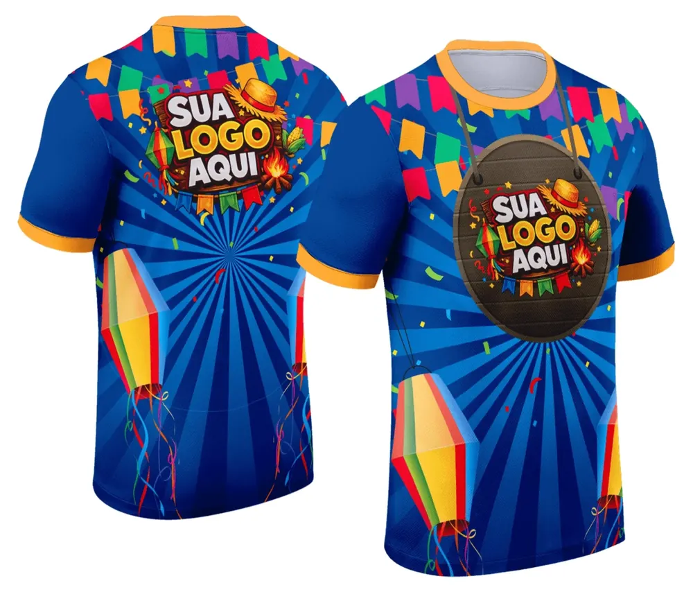 Arte Camisa Festa Junina - Arraiá - Modelo 085