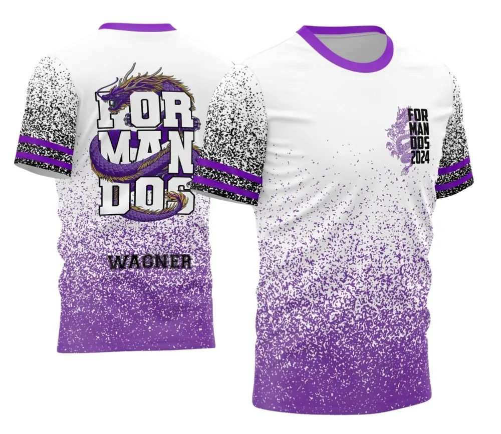 Camisa Formandos Dragão Roxo 2026 Modelo 02